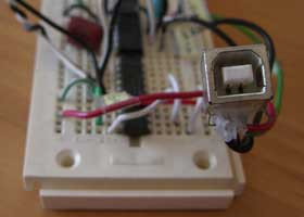 USB HID осциллограф на PIC18F2550